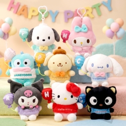산리오 파티 가방고리 13cm