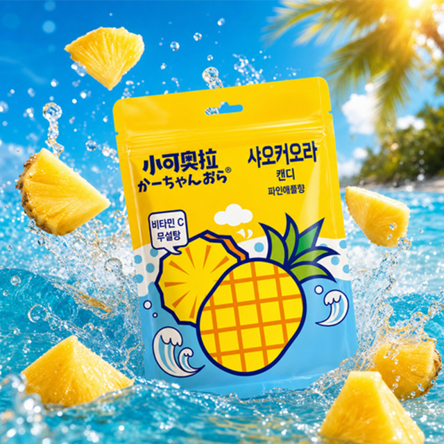 샤오커오라 캔디 15g_파인애플 (20개 1세트)