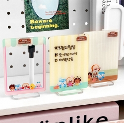 브레드이발소 랜덤 양면 아크릴 메모 보드