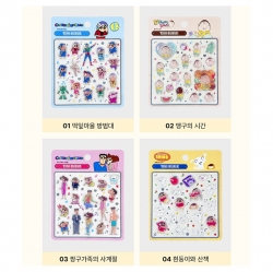 짱구는 못말려 3D 티니버블 스티커 미니