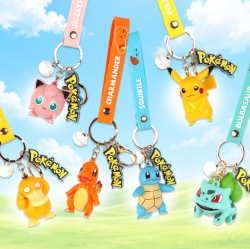포켓몬스터 관동지방 스트랩 피규어 키링
