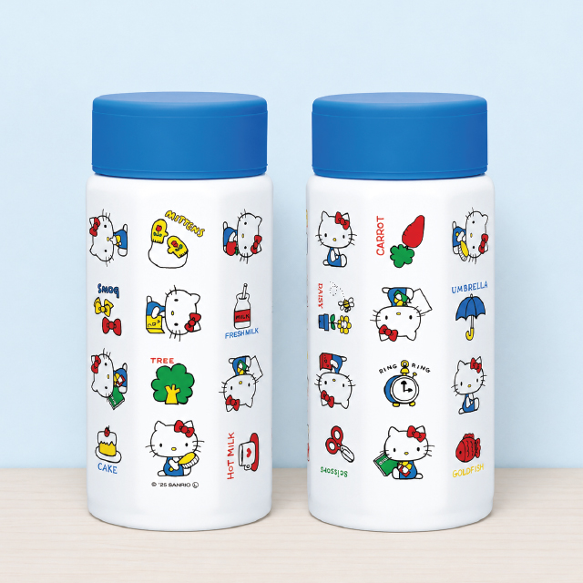 헬로키티 팔각형 스텐 보틀 350ML