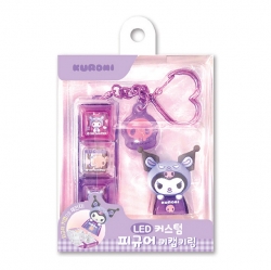 산리오 LED 커스텀 피규어 키캡키링 (랜덤)