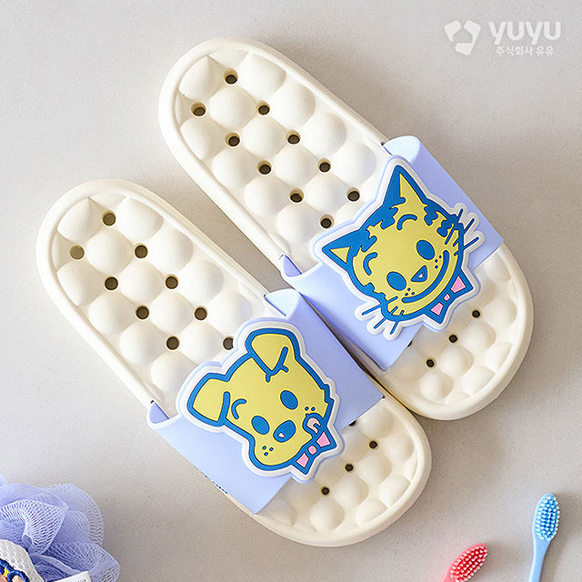 오사무굿즈 입체 욕실화 블루