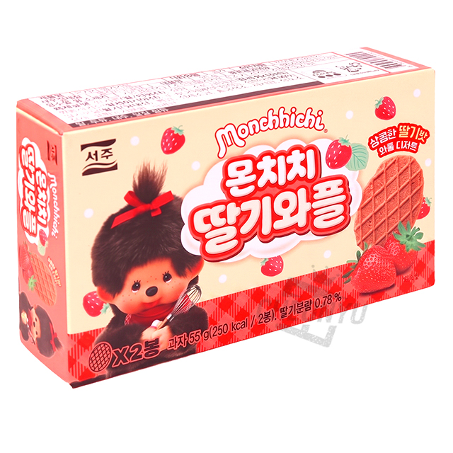 몬치치 딸기와플 (9개 1세트)