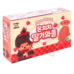 몬치치 딸기와플 (9개 1세트)