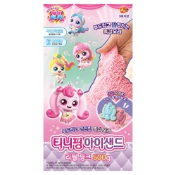 프린세스 캐치티니핑 아이샌드 리필 500g (핑크)