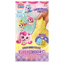 프린세스 캐치티니핑 아이샌드 리필 500g (옐로우)