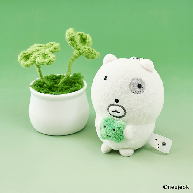 눈멍이 인형키링 8cm 행운멍이