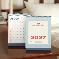 2027 플로우 데스크 캘린더 탁상달력 카렌다 책상 스케줄러