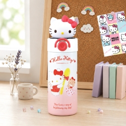 헬로키티 마스코트 스텐 스트로 보틀 420ml