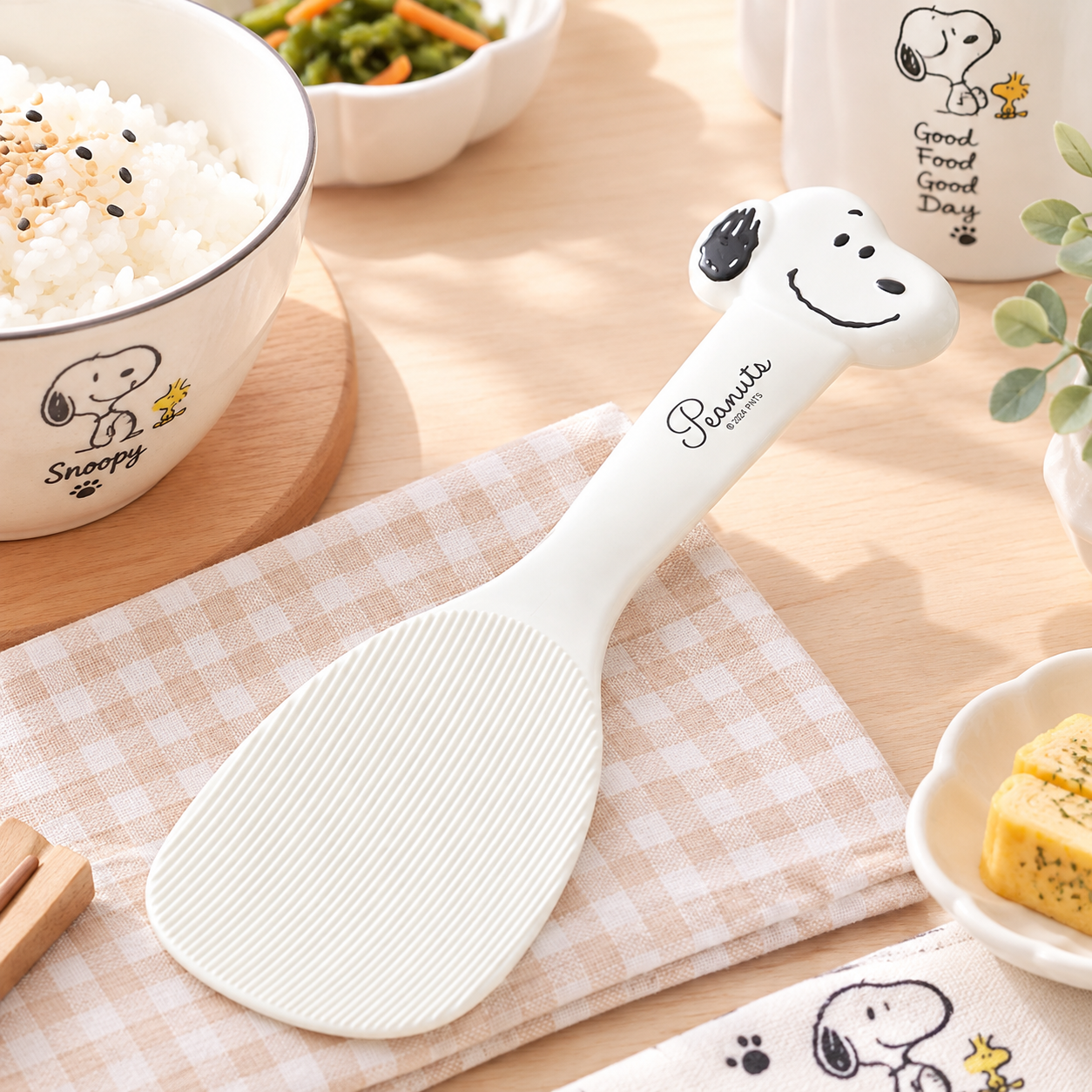 스누피 마스코트 주걱