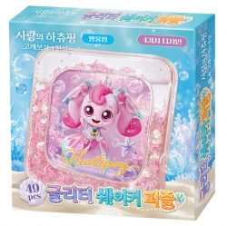 사랑의 하츄핑 고래보석의 전설 글리터 쉐이커 퍼즐_방울핑