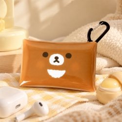 차이로이코구마 투명 멀티 키링 파우치