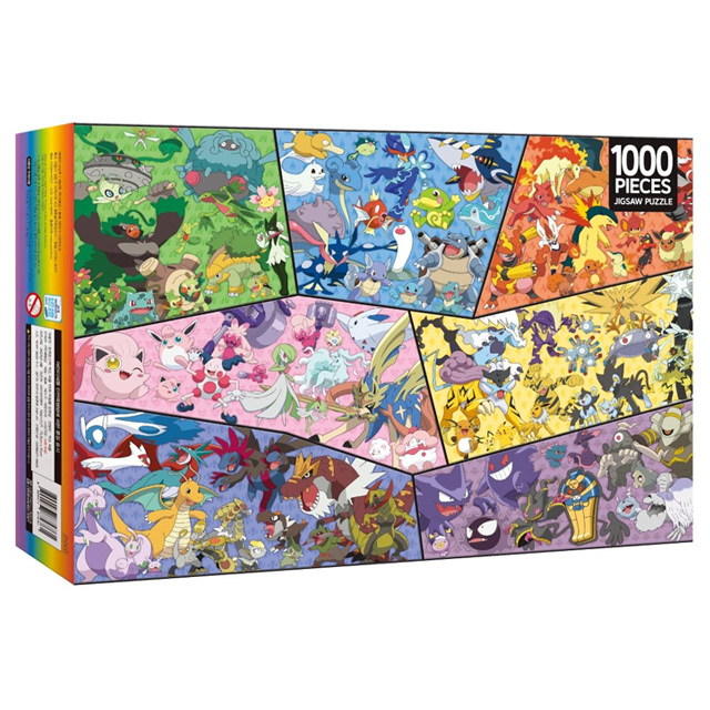 포켓몬스터 직소퍼즐 1000pcs_타입별 포켓몬