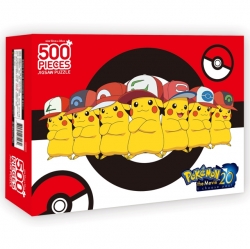 포켓몬스터 직소퍼즐 500pcs_지우의 피카츄